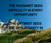the pessimist sees difficulty in every opportunityBare Organics